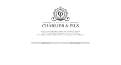 Desktop Screenshot of champagne-charlier.com